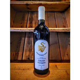 Sedlecká vína Cabernet Sauvignon 2021, pozdní sběr, 0,75l