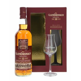 Glendronach 12y PX a Oloroso Sherry Finish 43% 0,7l + sklenička
