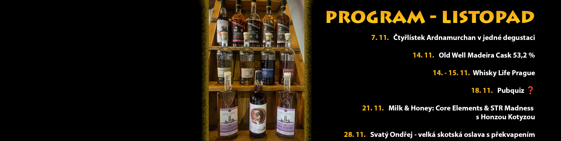 Co nás čeká v listopadu