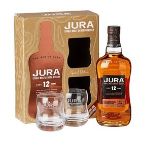 Isle of Jura 12y 40% 0,7 l + 2x sklenička