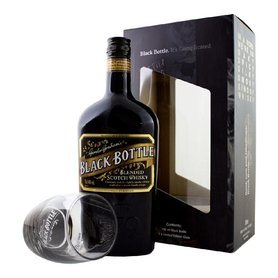 Black Bottle 40% 0,7l + sklenička