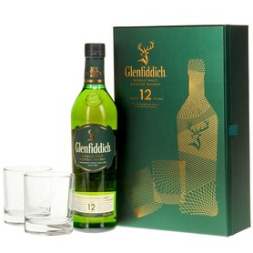 Glenfiddich Signature 12y 40% 0,7 l + 2x sklenička